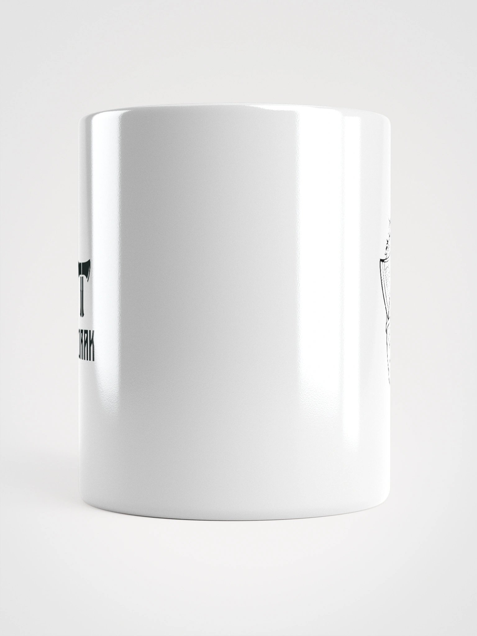 "Black Character" White Coffee Mug product image (16)