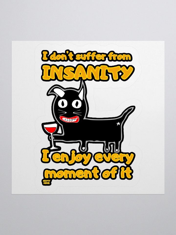 I DON'T SUFFER FROM INSANITY, I ENJOY EVERY MOMENT OF IT product image (3)