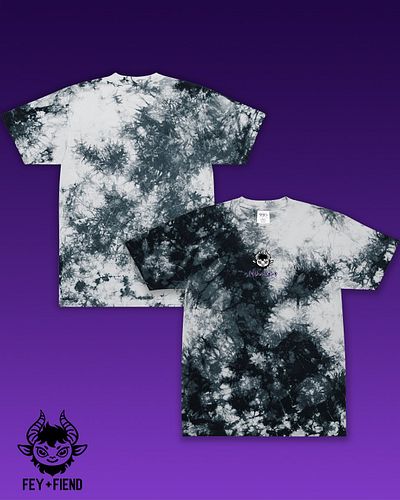 AVAILABLE NOW! 
😈🪡 OVERSIZED DARK TIE-DYE EMBROIDERED LOGO + TEXT SHIRT

Snag yours and check out all our apparel:
https://fe...