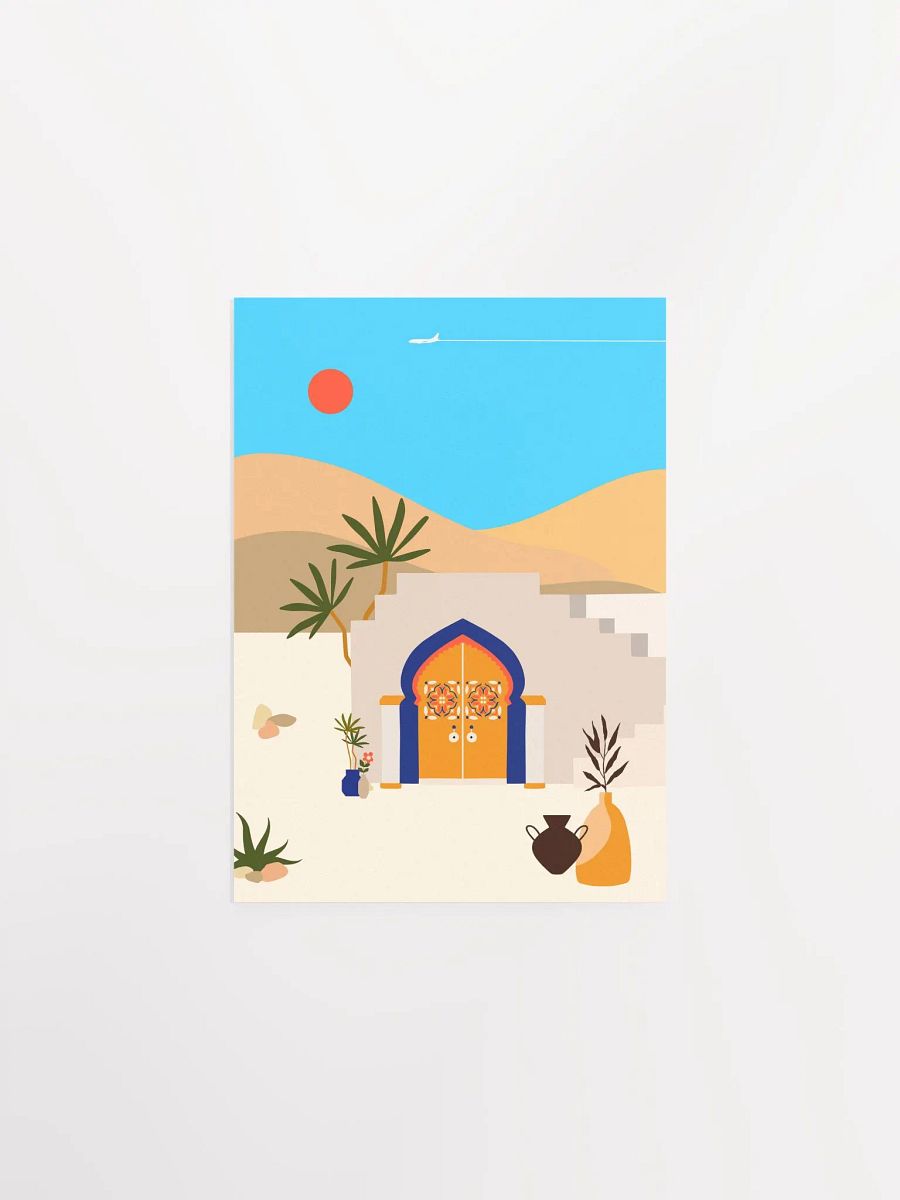 Boho, Boho decor: Egypt, Morocco, Tunisia — boho travel poster product image (6)