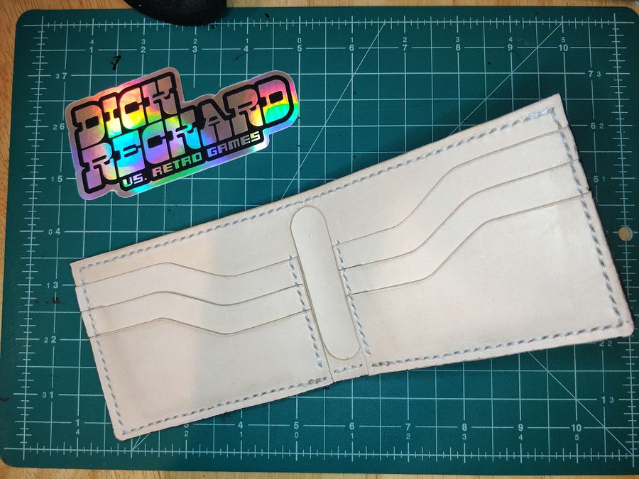 Navy Blue Billfold Wallet V4.0 0A product image (5)
