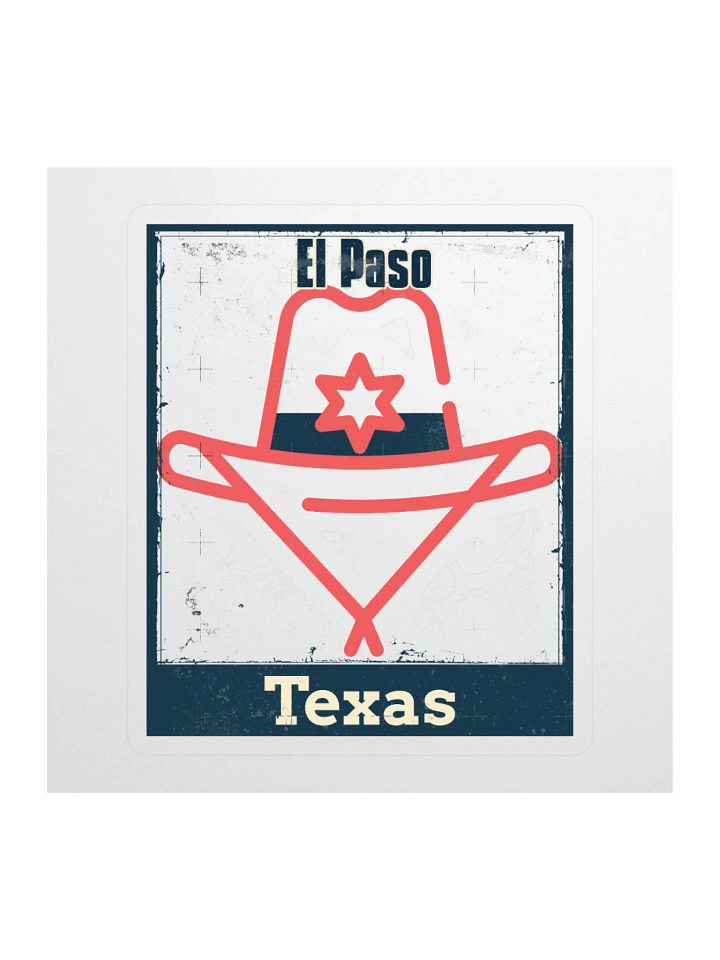 Texan Cowboy Hat Sticker product image (1)