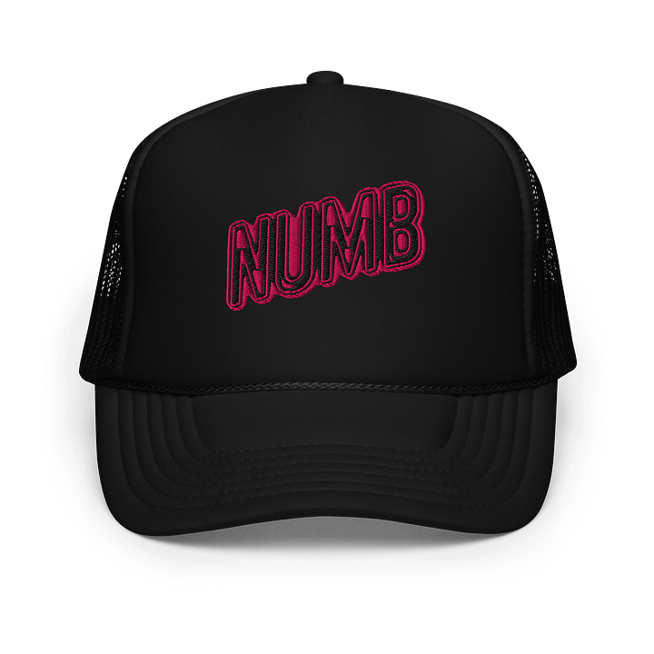 Bleed Neon (NUMB) (PINK) Trucker Hat product image (1)