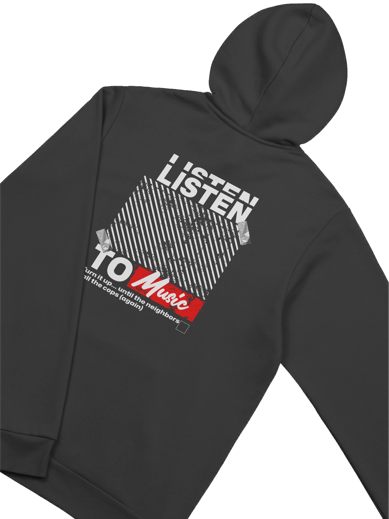 Music Vibes Duct Tape Hoodie product image (4)