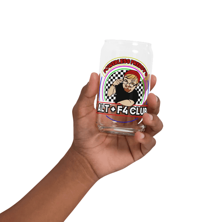 ALT + F4 Club Can-Shaped Glass product image (32)