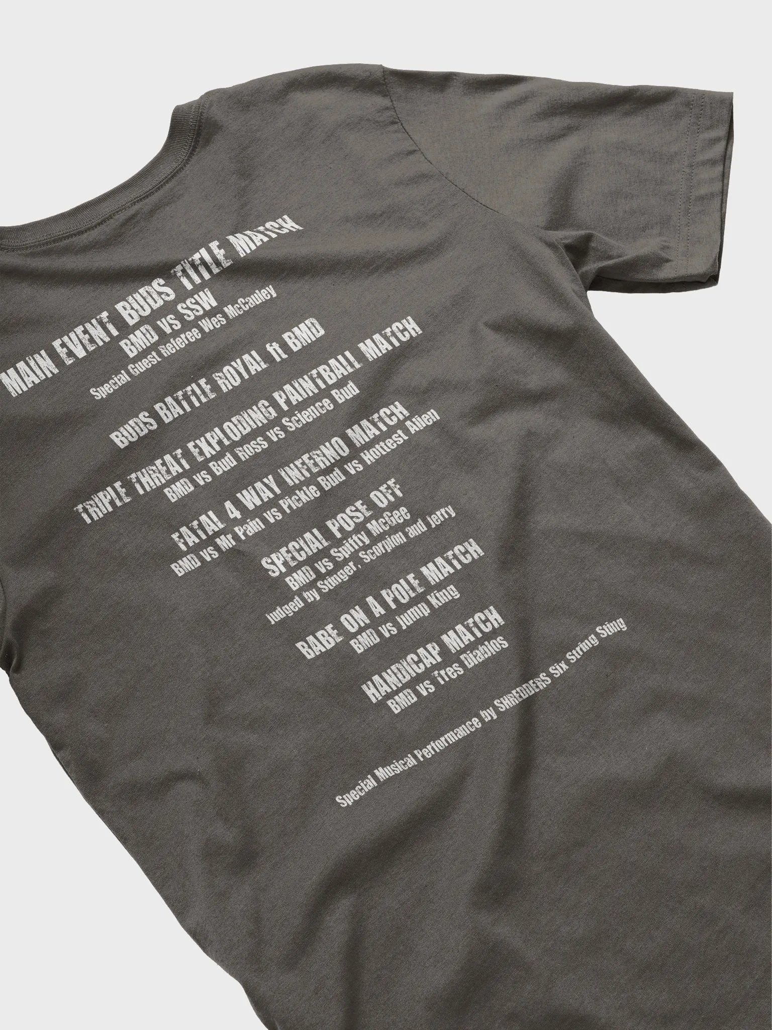 BMD vs EVERYONE Wrestling T-Shirt product image (5)