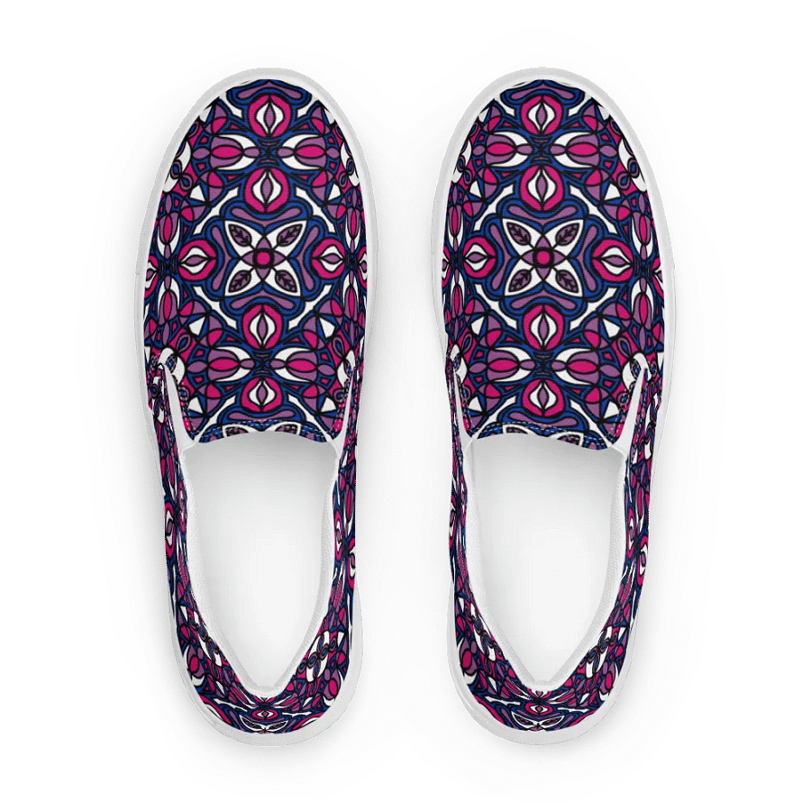 Mens Slip On Canvas - Bi Abstract product image (1)