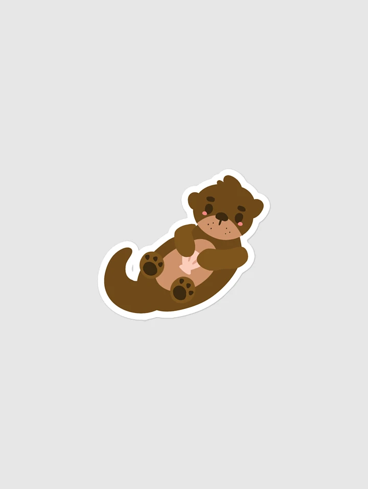 otter Sticker - 5 min sketch product image (1)