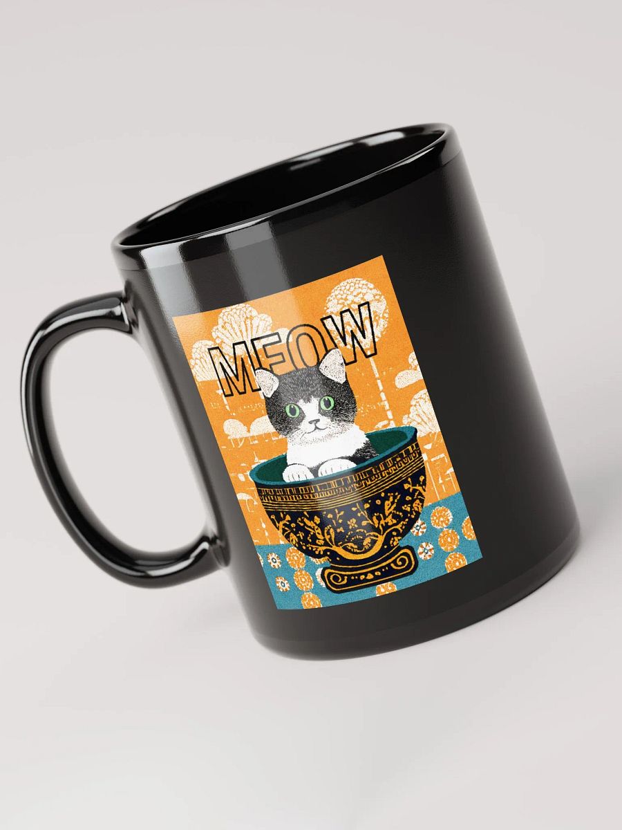 Kitten in the pots - MEOW (front & back) product image (3)