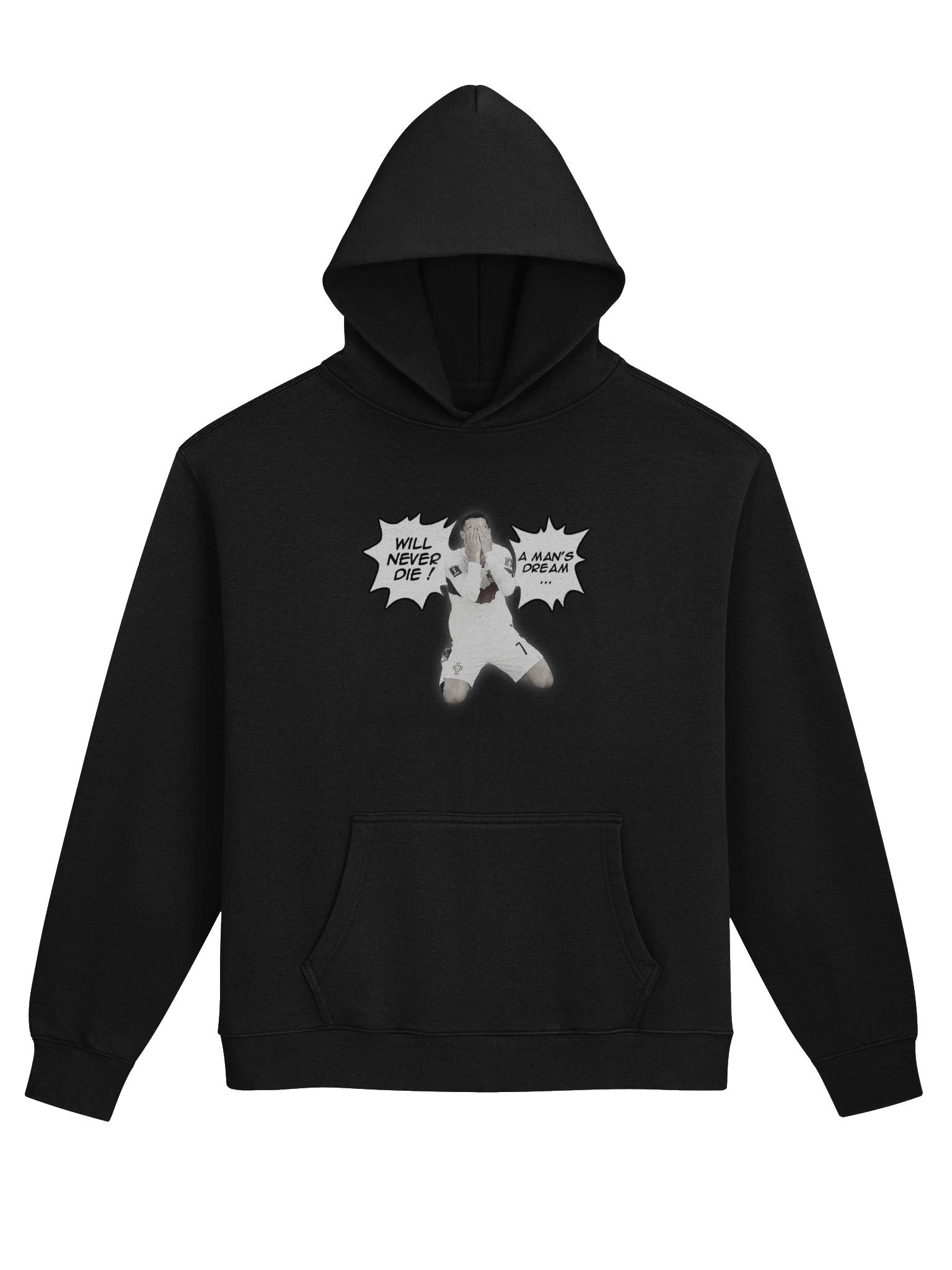 DREAMS NEVER DIE Ronaldo Hoodie product image (1)