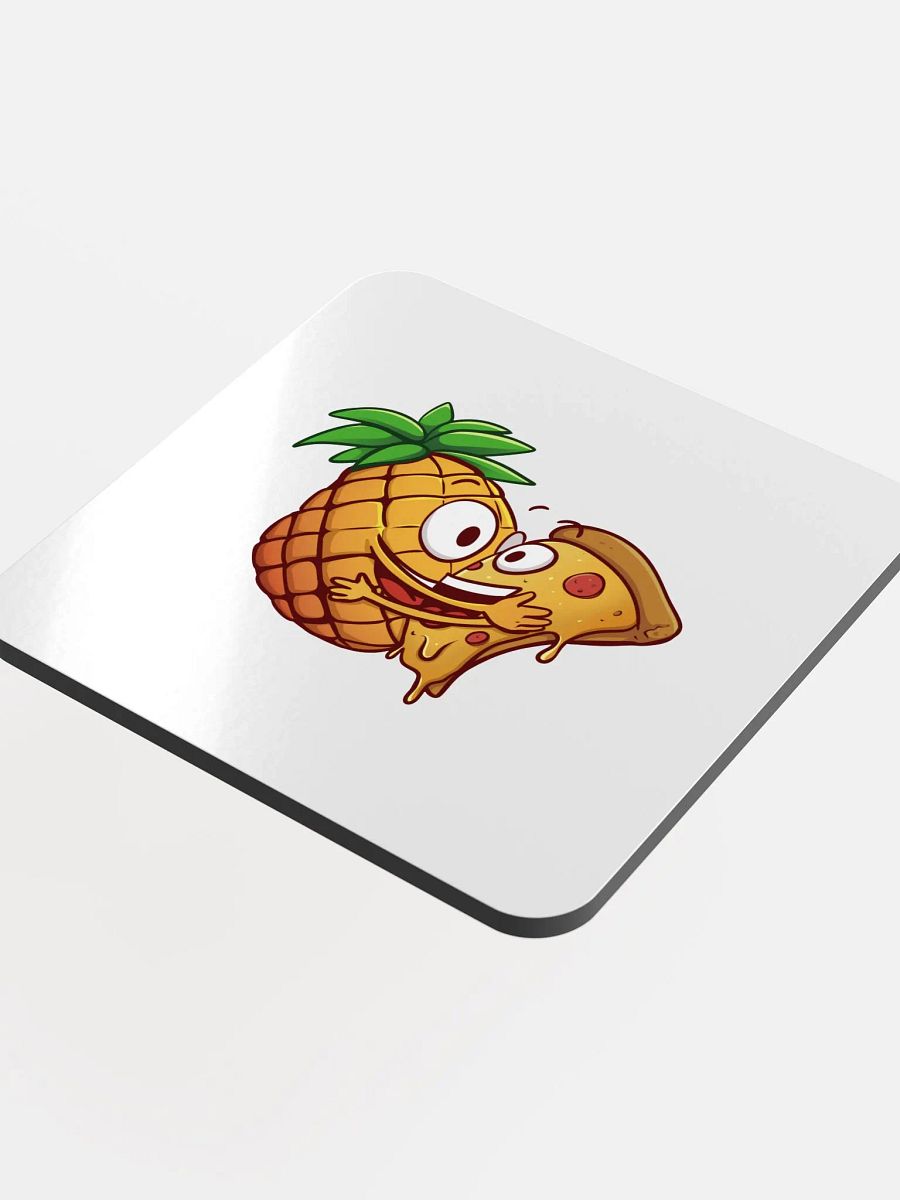 Pizza Loves Pineapple Coaster product image (4)