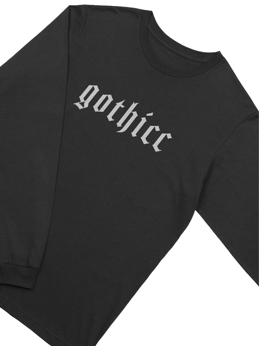 gothicc long sleeve tee product image (3)