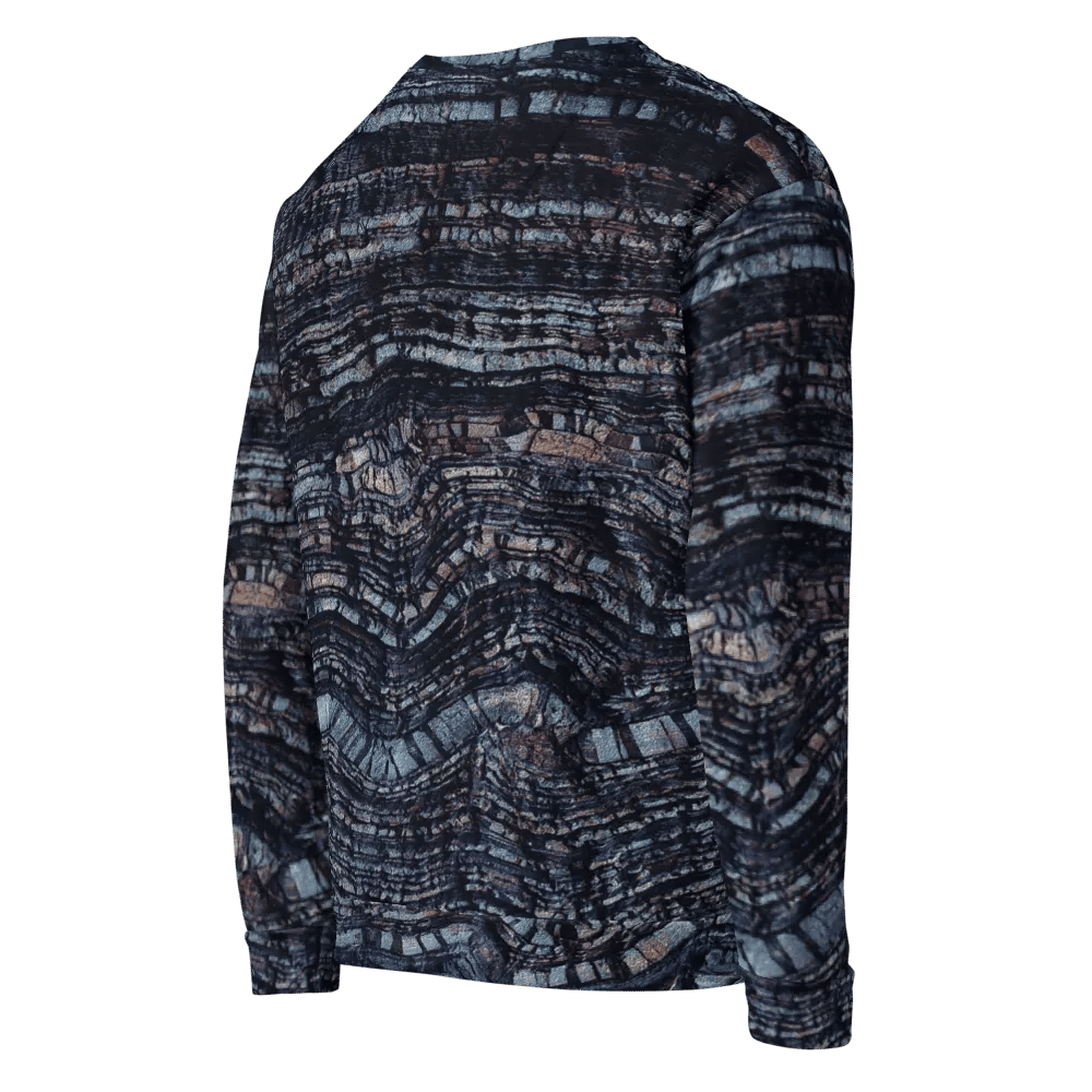 Dark Blue Stone Texture Sweatshirt product image (7)