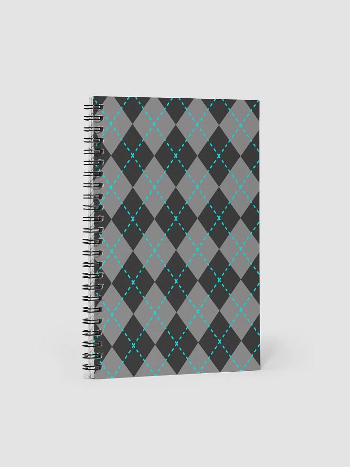 Mascot Pantone Argyle Spiral Bound Notebook product image (1)
