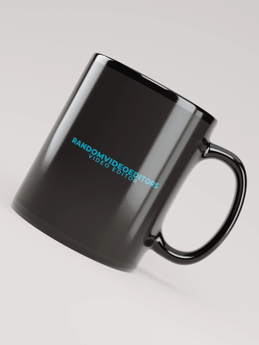 RandomVideoEditors Black Glossy Mug V2 product image (4)