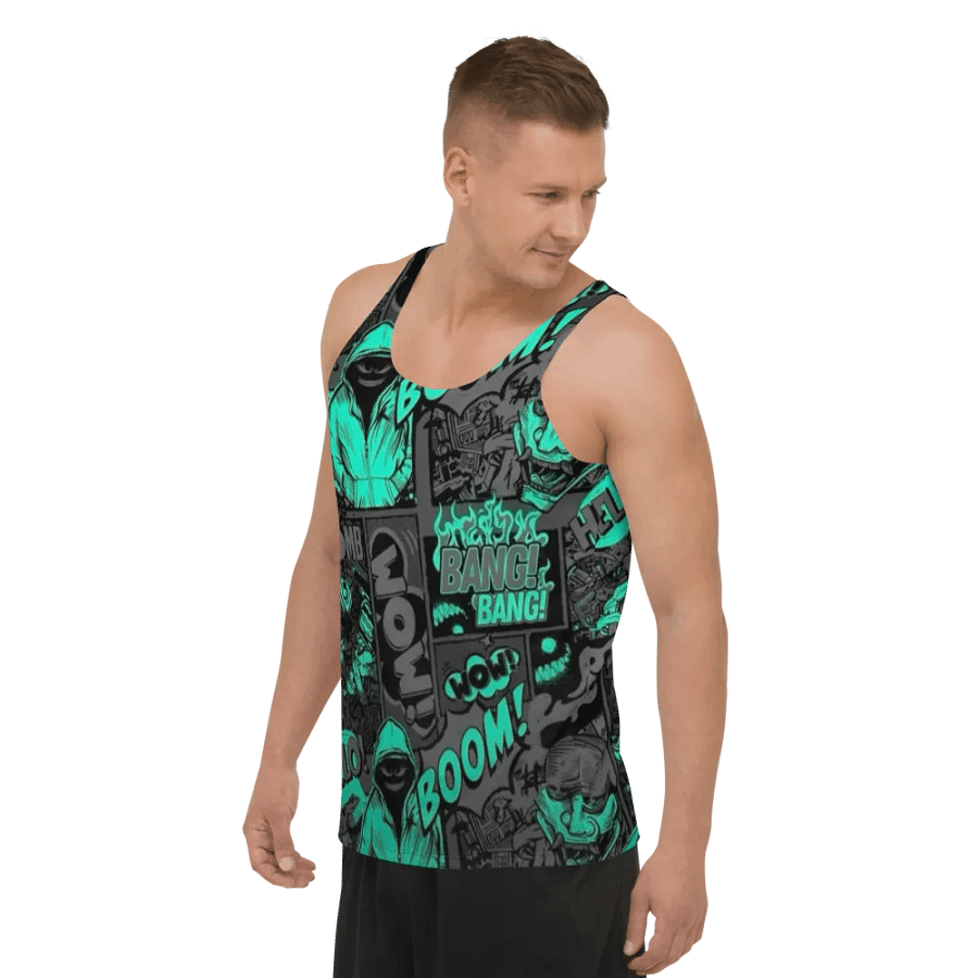 Urban Vibes Comic Tank Top product image (9)