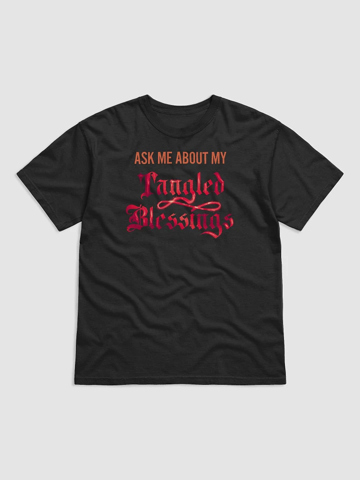 Ask Me About My Tangled Blessings Soft T-Shirt product image (3)