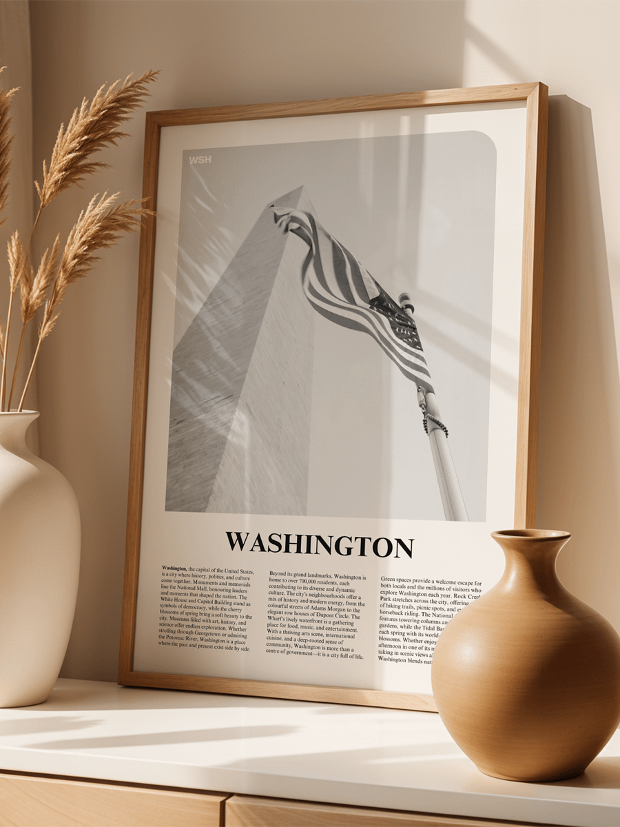 Washington 01 Newspaper Poster product image (3)