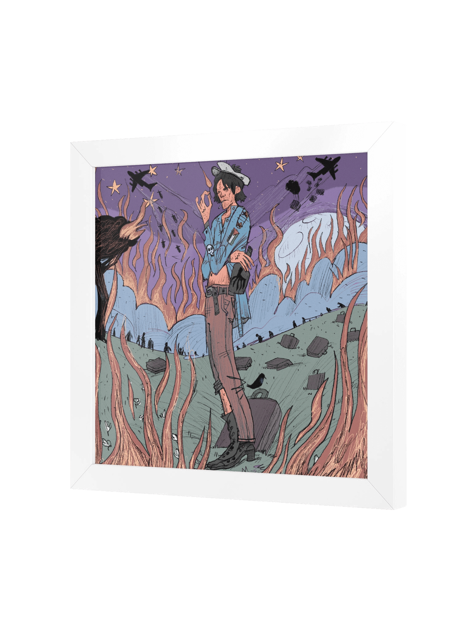 War Pigs - Framed Art Print product image (2)