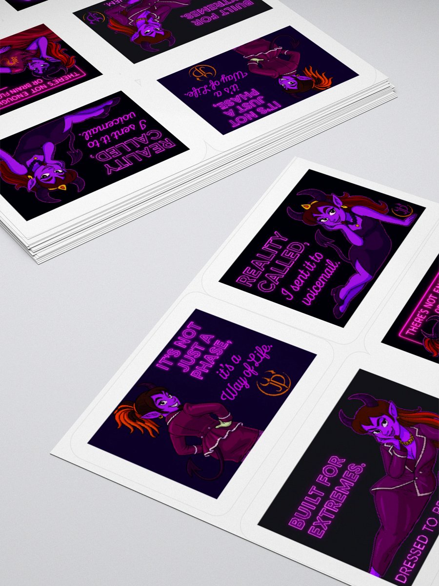 Unreality Starter Pack – Jaz Sticker Sheet product image (4)
