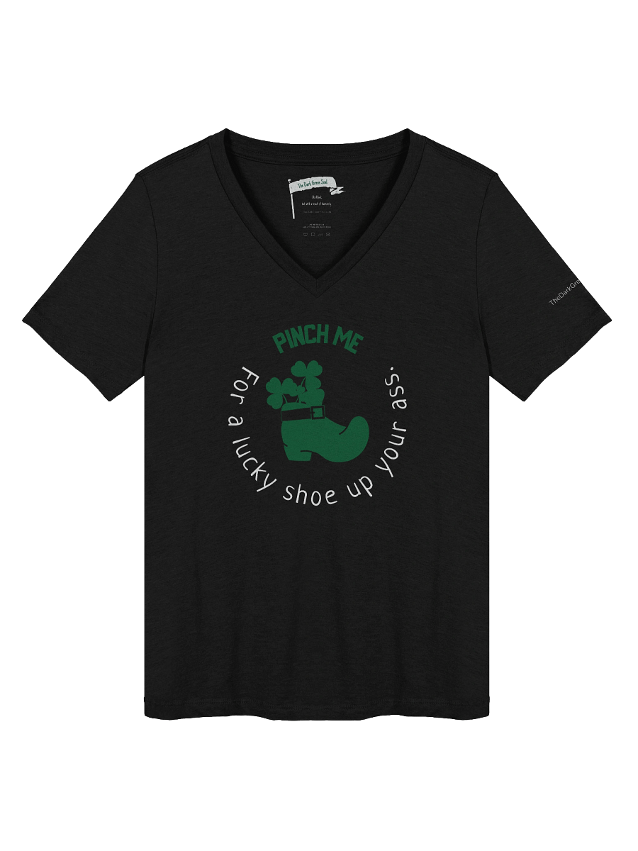 Lucky Shoe Multicolor - Women's V-Neck Tee product image (7)