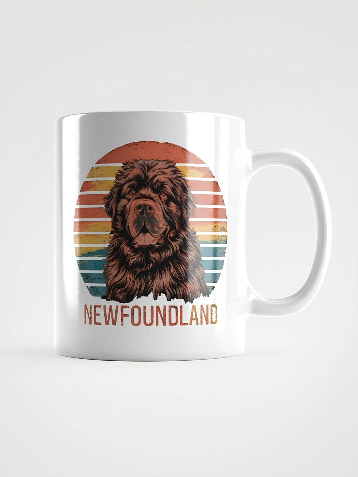 Classic Newfoundland Dog Coffee Mug - Vintage Dog Lover's Favorite product image (1)