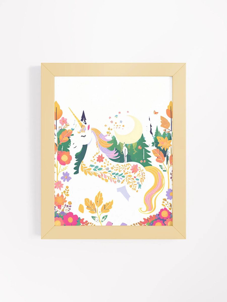 Vibrant Matte Poster in Ayous Wood Frame product image (4)