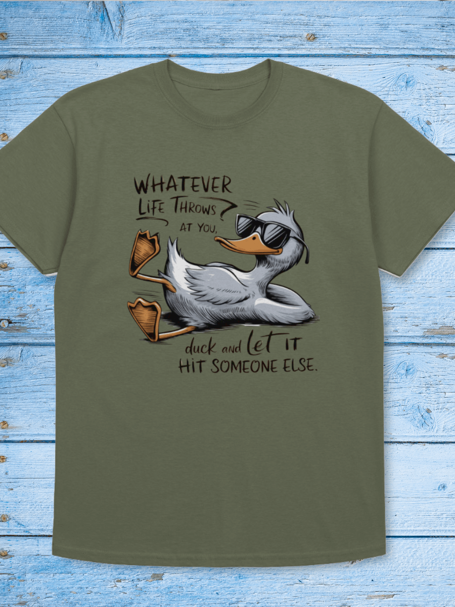 Let It Hit Someone Else Duck Tshirt product image (1)