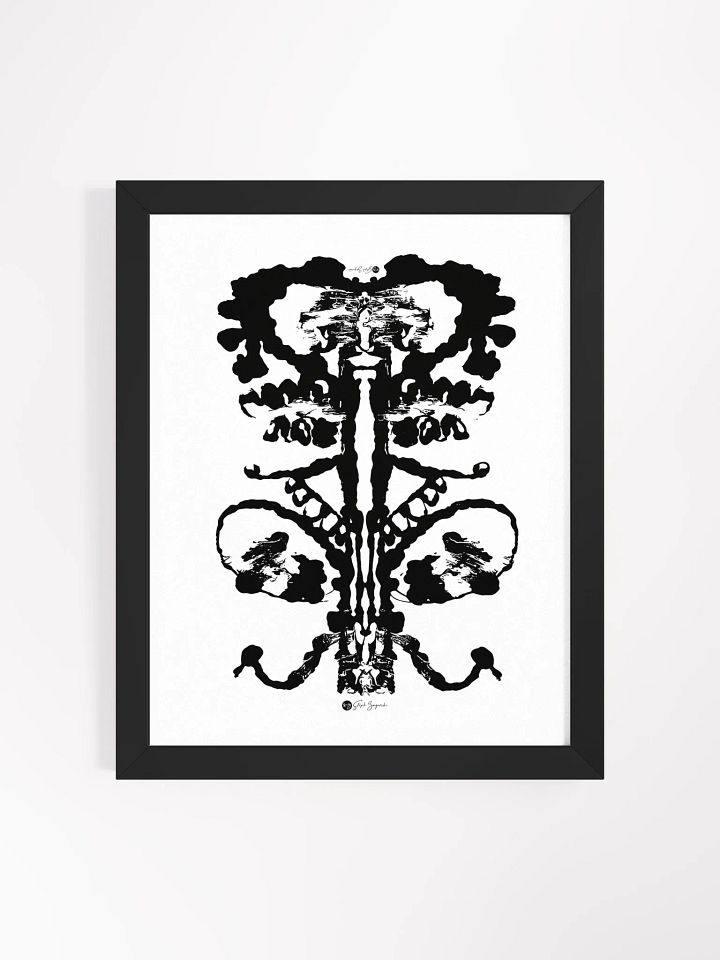 Inkblot no.7 | Framed Print | 11 x 16 product image (1)