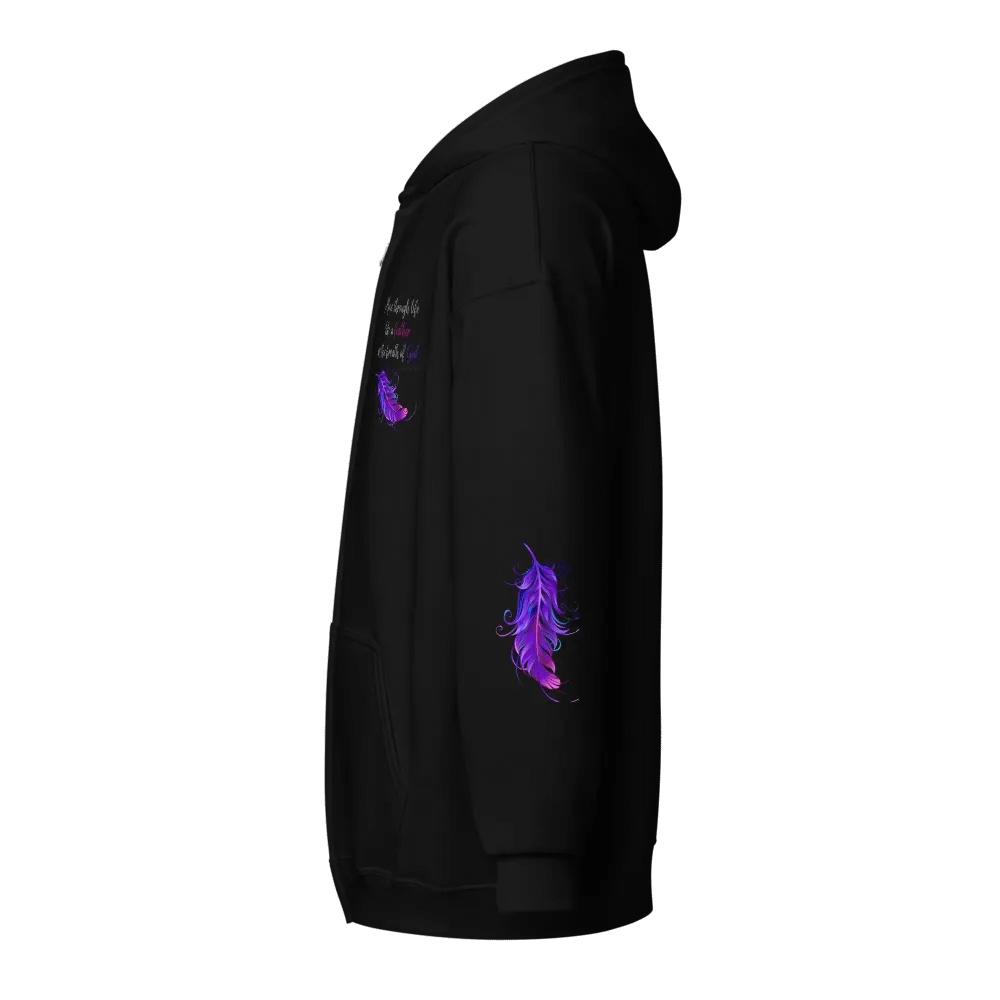 Feather of Inspiration Zip Hoodie product image (50)