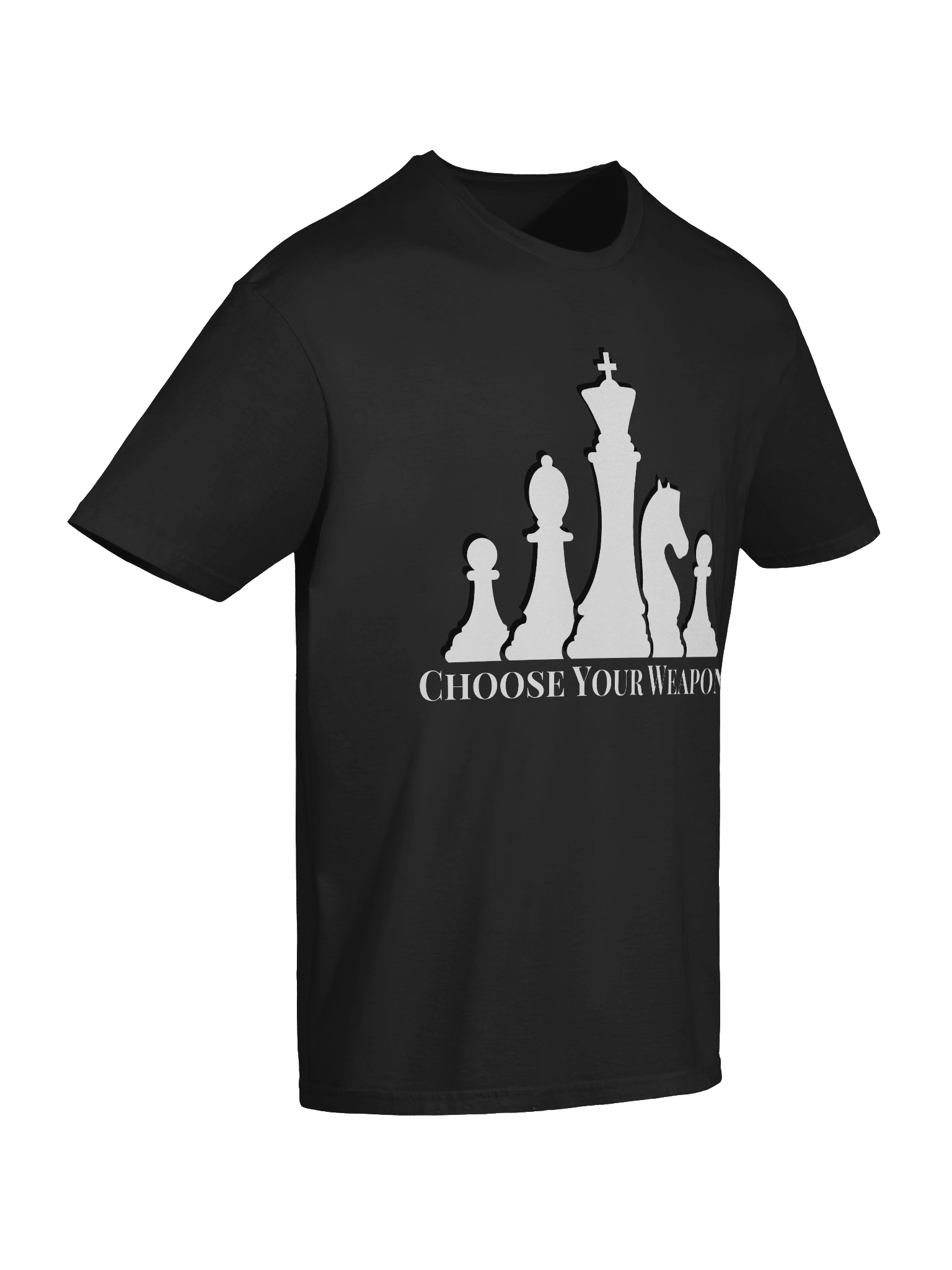 Choose Your Weapon Chess T-Shirt product image (10)