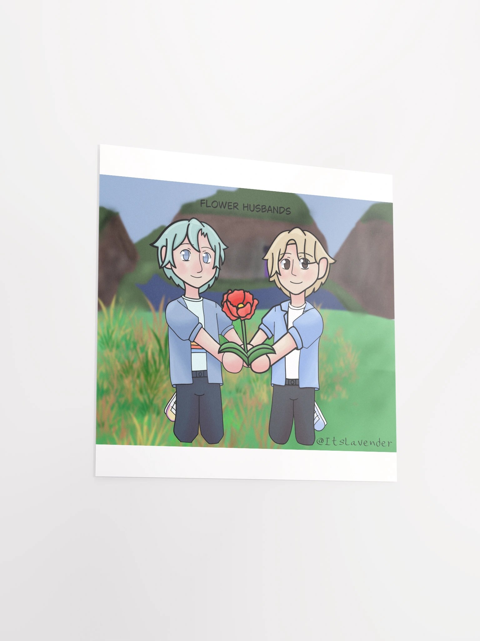 Flower Husbands Print product image (3)