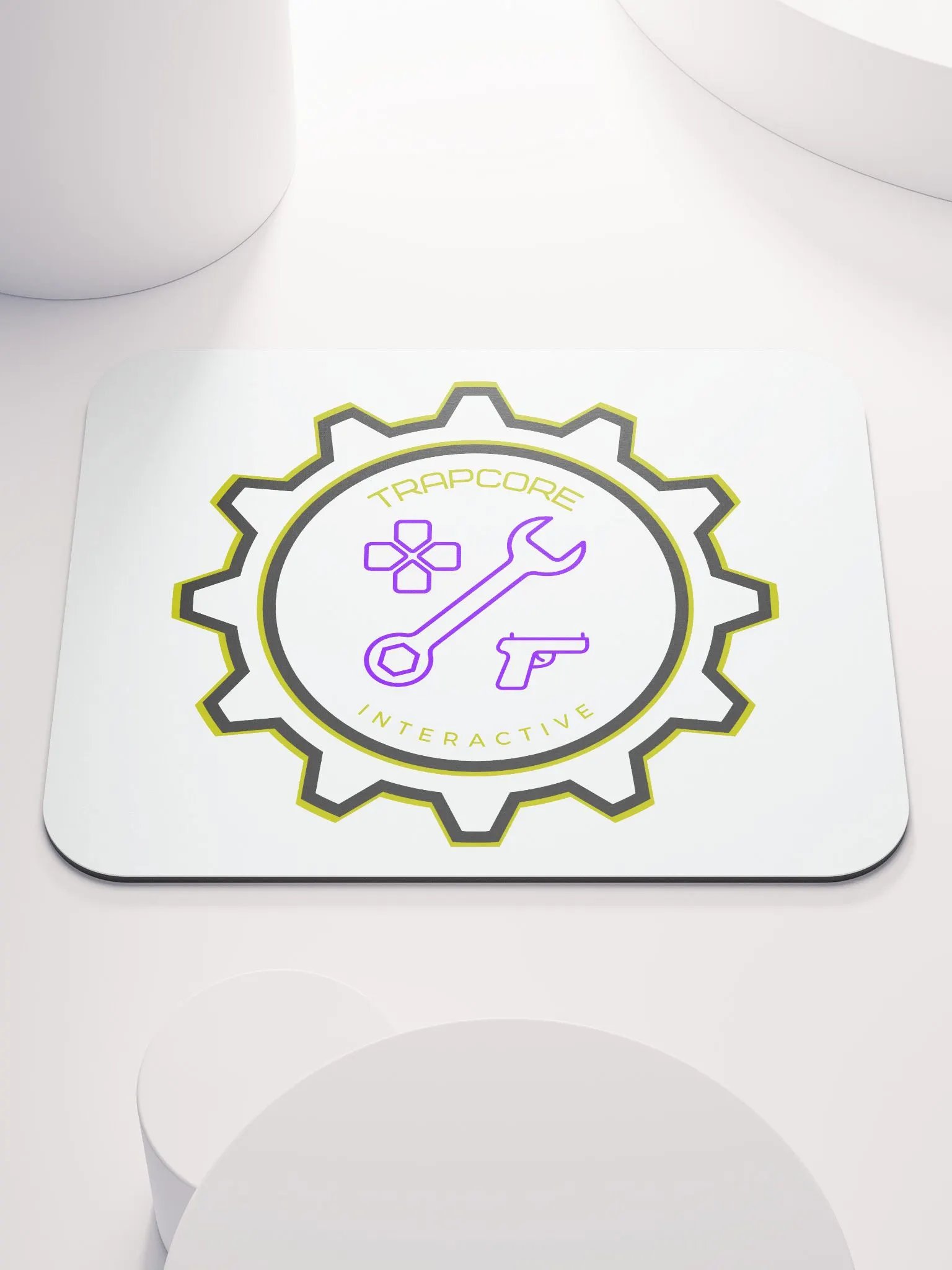 White TCI Mouse Pad product image (1)