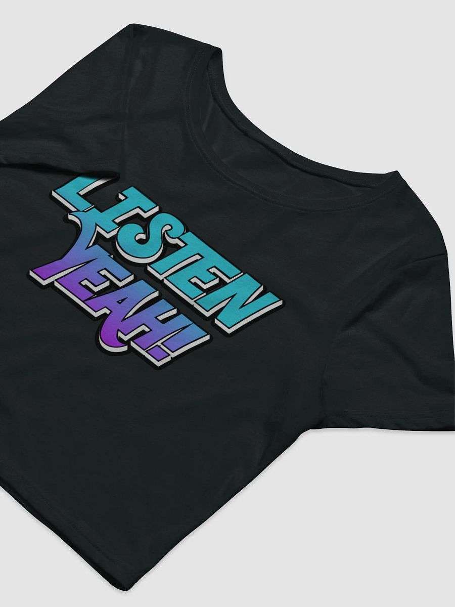 LISTEN YEAH (big) crop top product image (14)