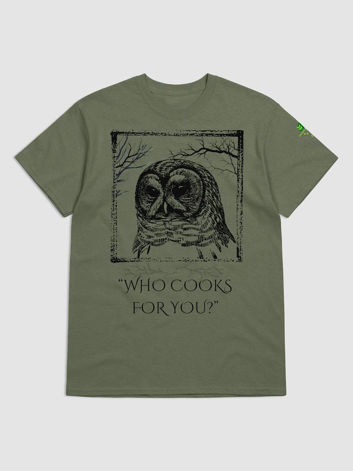 Barred Owl - "Who Cooks For You?" Call Animal Shirt product image (2)