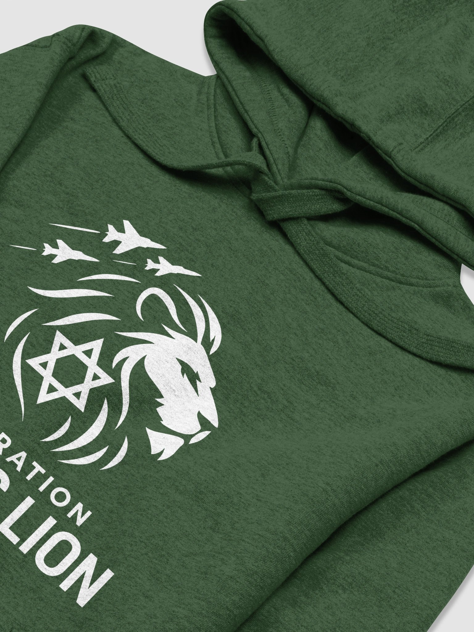 "OPERATION RISING LION" (WHITE EMBLEM) Hoodie product image (23)
