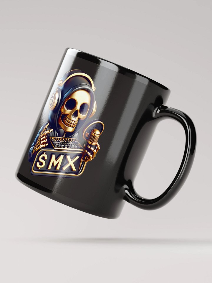 SMX Morbid Gold Trim Black Glossy Mug product image (3)