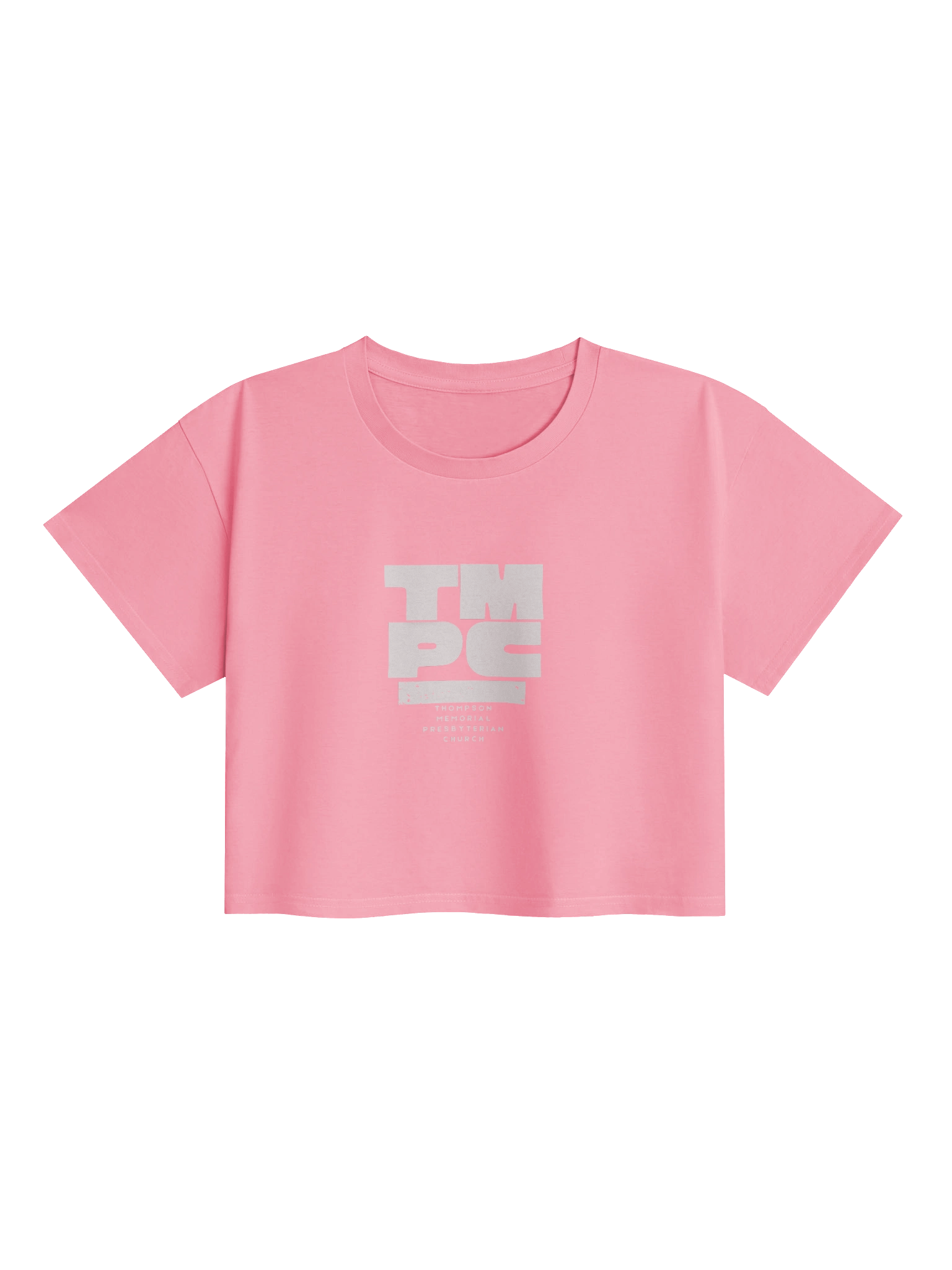 Boxy Modern TMPC Logo Shirt: Pink product image (1)