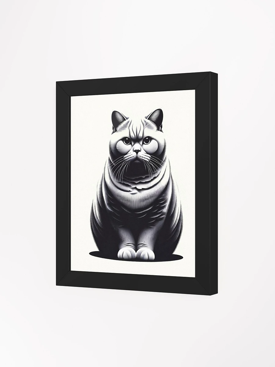 Framed High-Quality Matte Poster (in): British Shorthair product image (75)