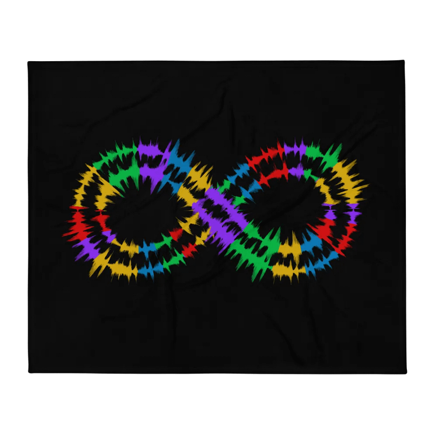 Rainbow Soundwave Infinity Blanket product image (13)