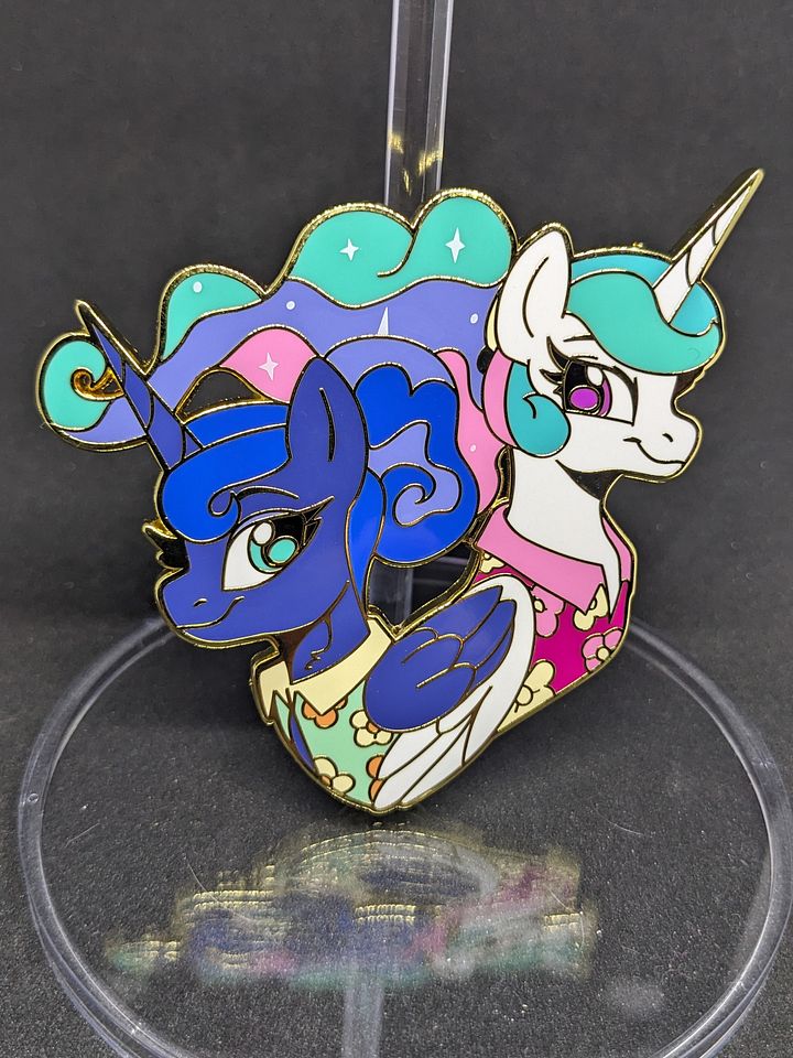 Royal Vacation Sisters | Jumbo 3" Pin | PREORDER product image (1)