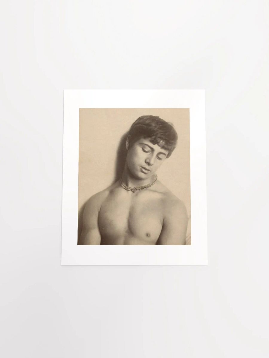 Ragazzo Con Collana Antica by Wilhelm von Gloeden (1904) - Print product image (4)