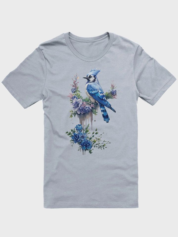 Blue Jay on Flowers product image (1)