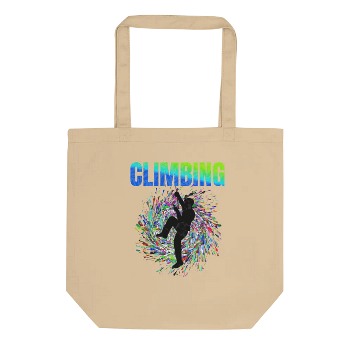 Climbing Swirl Male Spiral Ascent Eco Tote Bag product image (1)