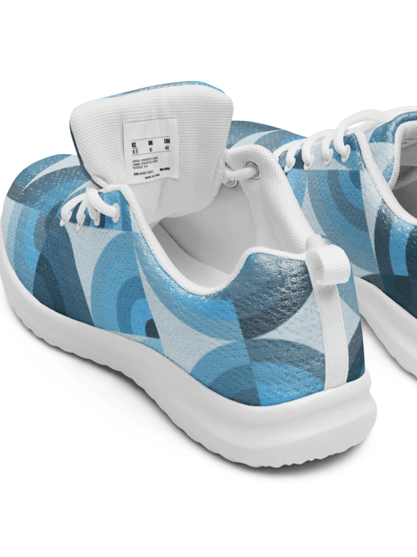 Symmetric Blue Mosaic Men's Sneakers product image (3)
