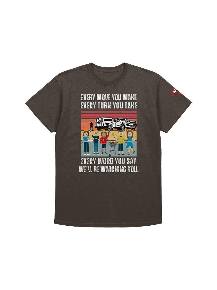 Weekend RV Backing - Watching T-Shirt product image (1)