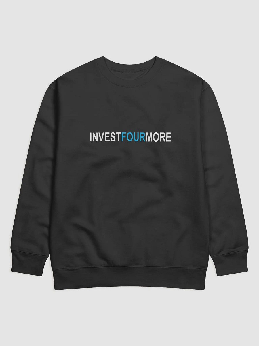 Heritage Americana Premium Sweatshirt - InvestFourMore Logo in Blue product image (1)