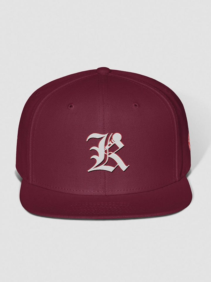 KMG Snapback (Burgundy) product image (1)