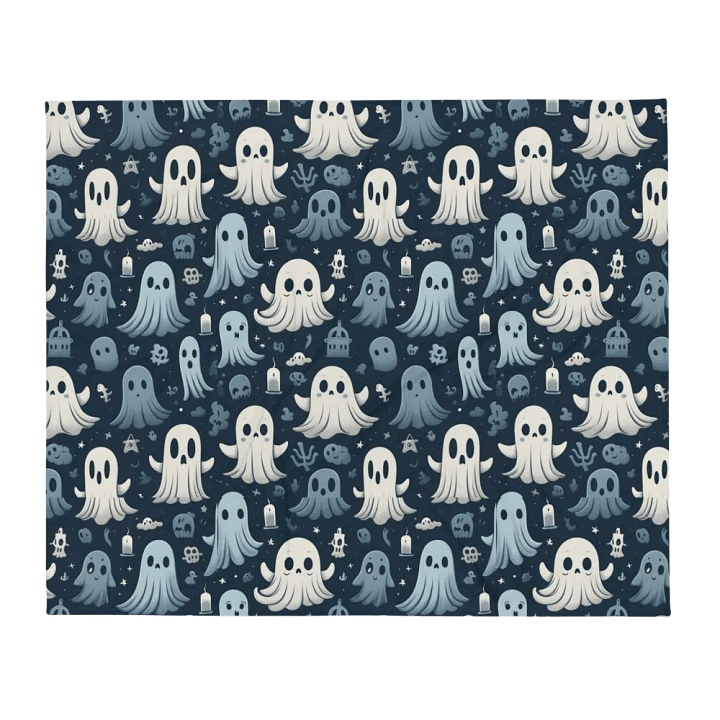 Cute and cozy ghosts 4 blanket product image (1)