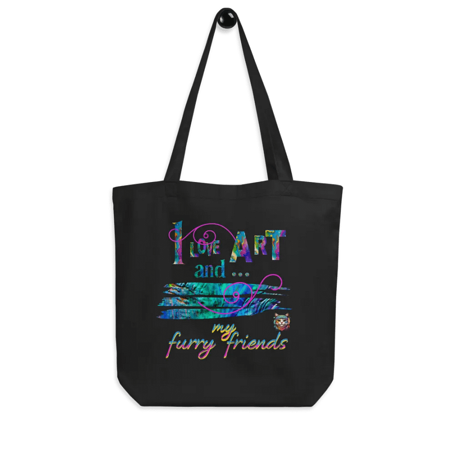 love art and pets Tote Bag for art students moms daughters friends art teachers product image (8)